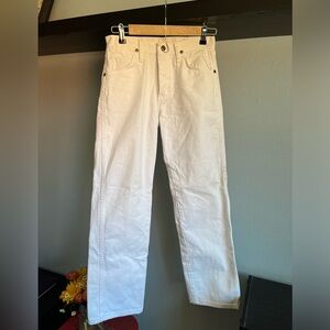 White wrangler jeans 28x30 like new boot cut